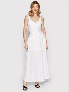 Silvian Heach Sukienka codzienna PGP22129VE Biały Regular Fit - Sukienki - miniaturka - grafika 1