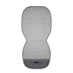 Zaffiro Wkładka Do Wózka 85 Cm Wełna Premium Szara + Siatka Air - Akcesoria do wózków - miniaturka - grafika 1