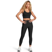 Legginsy - Damskie legginsy treningowe Under Armour Meridian Rib Ankle Leg - czarne - miniaturka - grafika 1