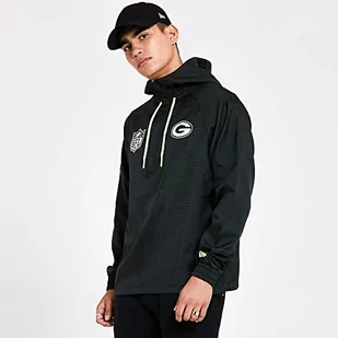 New Era Męska kamizelka Nfl Windbreaker Grepac Cig zielony ciemnozielony M - Garnitury - miniaturka - grafika 1