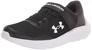 Under Armour Dziewczęce UA GPS Pursuit 3 Ac buty do biegania, Black Jet Gray White, 32 EU - Buty dla dziewczynek - miniaturka - grafika 1