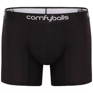 Bielizna sportowa męska - COMFYBALLS Bokserki męskie LONG COMFYCELL black 'n white - miniaturka - grafika 1