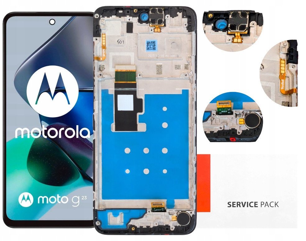 Wyświetlacz do Motorola Moto G23 Ekran LCD Ramka Oryginał Zila XT2333-1 5904858380640