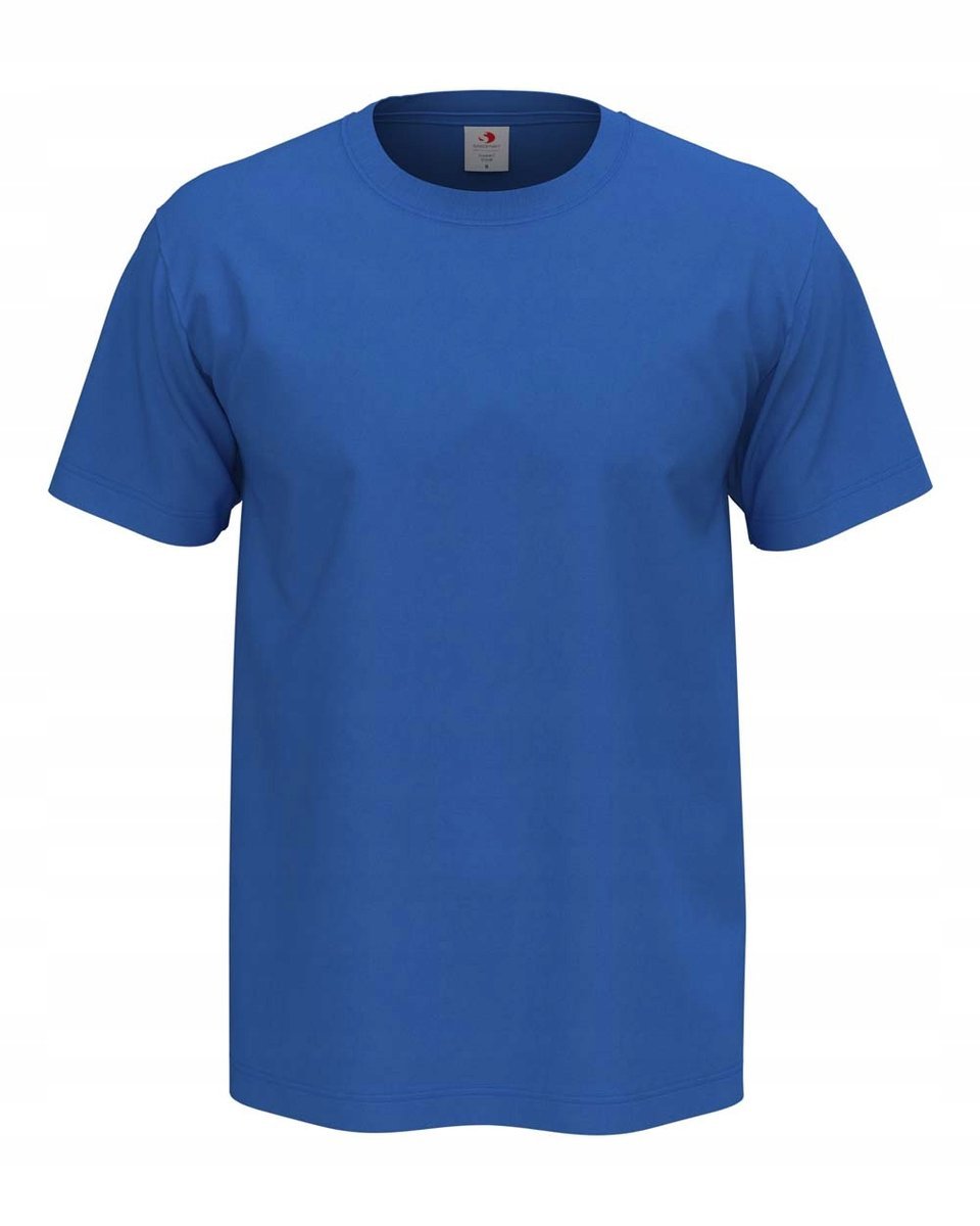 Koszulka męska T-shirt Stedman Comfort-T Bright Royal DUŻY ROZMIAR 4XL
