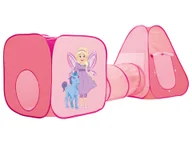 Namioty i tipi dla dzieci - Playtive Namiot do zabawy z tunelem, funkcja pop-up (Różowy) - miniaturka - grafika 1