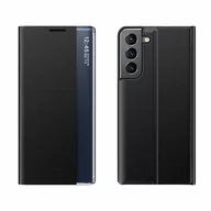Etui i futerały do telefonów - Hurtel New Sleep Case etui do Samsung Galaxy S23 pokrowiec z klapką podstawka czarne - miniaturka - grafika 1