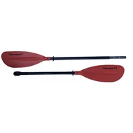 Kajaki - Wiosło Kajakowe Do Pływania Scorpio Kayak Havana Fg Red Vario 220-230 Cm - miniaturka - grafika 1