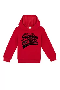 DeFacto Bluza chłopięca z kapturem, czerwony, 4-8 lat - Bluzy dla chłopców - miniaturka - grafika 1