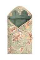 Akcesoria do fotelików - Sensillo, Otulacz Do Fotelika, Velvet, Skwer, Zielony - miniaturka - grafika 1