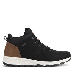 Sneakersy Rieker B6740-00 Czarny - Sneakersy męskie - miniaturka - grafika 1