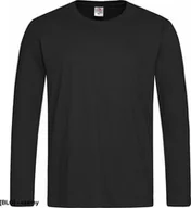 Koszulki męskie - Stedman SST2500 - T-shirt męski z długim rękawem - czarny 2XL - miniaturka - grafika 1