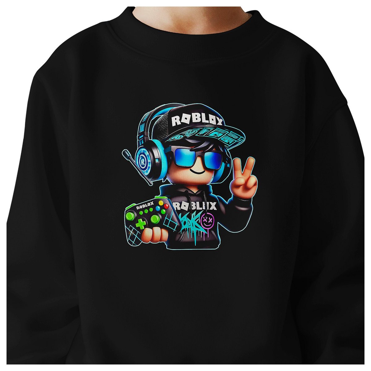 BLUZA DZIECIĘCA ROBLOX GRACZ DLA CHŁOPCA DZIEWCZYNKI 134-140