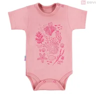 Body dla niemowląt - Body Coral Reef Kr Dz Brudny Róż Ewa Klucze - 68 - miniaturka - grafika 1