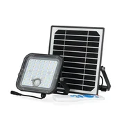 Lampy ogrodowe - Naświetlacz solarny FARO 10W z czujnikiem ruchu i natężenia światła - miniaturka - grafika 1