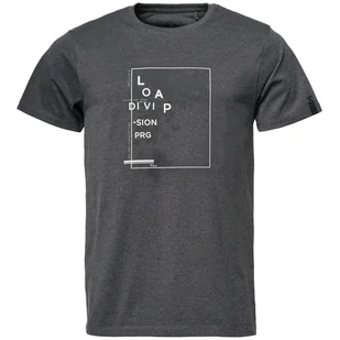 Koszulka męska Loap Bohor Rozmiar: L / Kolor: ciemnoszary - Koszulki sportowe męskie - miniaturka - grafika 1