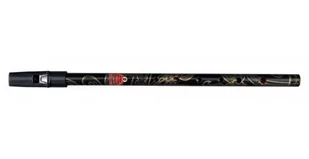 Gewa Flageolet Boho Whistle Stimmung D, schwarz 700518 - Instrumenty dęte - miniaturka - grafika 1