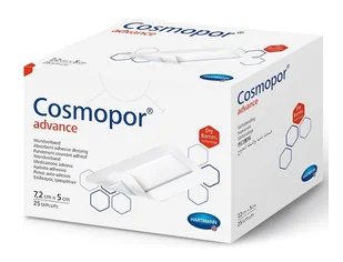 Cosmopor Advance, opatrunki, 7,2 cm x 5 cm, 25 szt. - Apteczki i materiały opatrunkowe - miniaturka - grafika 1