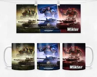 Kubki - KUBEK Z NADRUKIEM- WORLD OF TANKS DLA GRACZA +IMIĘ - miniaturka - grafika 1