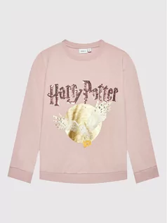Bluzy dla chłopców - Name it Bluza HARRY POTTER 13201359 Różowy Regular Fit - grafika 1