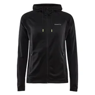 Kurtki męskie - Męska Kurtka CRAFT EVOLVE HOOD JACKET M 1910157-999100 – Czarny - miniaturka - grafika 1