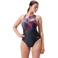 Stroje kąpielowe - Strój kąpielowy jednoczęściowy damski Speedo Hydrasuit - miniaturka - grafika 1