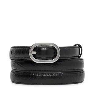 Pasek Damski Gino Rossi BLYL23005 Czarny - Paski - miniaturka - grafika 1