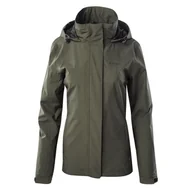 Kurtki damskie - Damska Kurtka przejściowa HI-TEC LADY HARRIET JACKET M000134181 – Oliwkowy - miniaturka - grafika 1