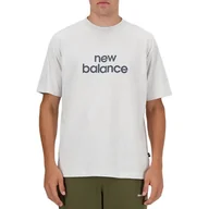 Koszulki męskie - Koszulka New Balance MT41582GYM - szara - miniaturka - grafika 1