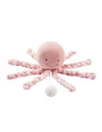 Pozytywki dla dzieci - Nattou Przytulanka z pozytywką ośmiornica różowa - miniaturka - grafika 1