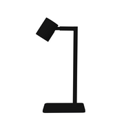 Lampy stojące - Snow biurkowa czarna - miniaturka - grafika 1