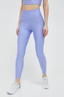 Legginsy - Puma legginsy do biegania Run Ultraform kolor niebieski z nadrukiem - miniaturka - grafika 1