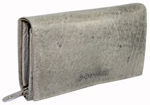 Portfel Damski Skórzany JENNIFER JONES Skóra Licowa Duży Z Suwakiem 5686 - Portfele - miniaturka - grafika 13