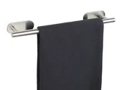 Wieszaki łazienkowe - Wenko Wieszak na ręczniki Turbo-Loc OREA matowa stal nierdzewna 24580100 - miniaturka - grafika 1