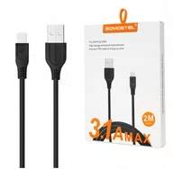 Kable USB - Szybki Kabel Iphone Usb Fast Charge 3A Qc 3.0 2M - miniaturka - grafika 1