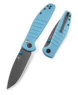 Noże - Nóż składany Bestechman Goodboy Blue G10, Grey DLC D2 by Keanu  Alfaro (BMK04C) - miniaturka - grafika 1