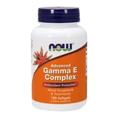 Witaminy i minerały - Now Foods Foods Foods Advanced Gamma E Complex 120 kaps - miniaturka - grafika 1