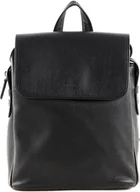 Plecaki - PICARD Plecak Luis z klapą czarny czarny - miniaturka - grafika 1