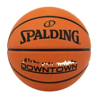 Koszykówka - Piłka SPALDING DOWNTOWN 84363Z – Pomarańczowy - miniaturka - grafika 1