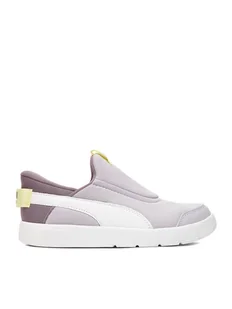 Puma Sneakersy COURTFLEX V3 SLIPTECH PS 39973408 Fioletowy - Buty dla dziewczynek - miniaturka - grafika 1