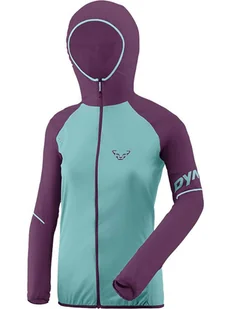 DYNAFIT Kurtka funkcyjna "ALPINE WIND 2" w kolorze turkusowo-fioletowym - Kurtki i kamizelki sportowe damskie - miniaturka - grafika 1