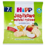 Przekąski dla dzieci - HiPP Jabłkowe wafelki ryżowe Bio 35g - miniaturka - grafika 1
