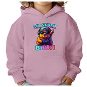 Bluzy dla dziewczynek - BLUZA DZIECIĘCA 67 SIX SEVEN VIRAL CAPYBARA 134-140 CHŁOPIĘCA DZIEWCZĘCA - miniaturka - grafika 1