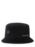 Czapki i chusty sportowe męskie - Fred Perry Męska czapka z daszkiem Mężczyźni niebieski jednolity, S - miniaturka - grafika 1