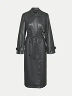 Kurtki damskie - Vero Moda Trencz Amalie 10300822 Szary Regular Fit - miniaturka - grafika 1