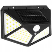 Lampy ogrodowe - LAMPA SOLARNA CZUJNIK RUCHU ZMIERZCHU 100 LED IP65 - miniaturka - grafika 1