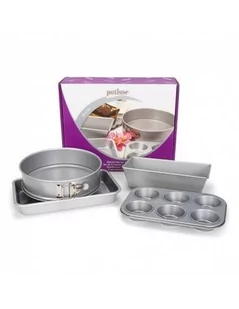 Patisse - Zestaw 4 form do pieczenia SILVER-TOP - Formy do ciast - miniaturka - grafika 1