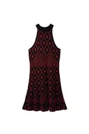 Sukienki - Desigual Sukienka damska Vest_EL Havre, czerwony, L - miniaturka - grafika 1