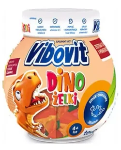 Vibovit Dino Żelki 50 sztuk - Witaminy i minerały - miniaturka - grafika 1