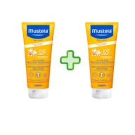 Balsamy i kremy do opalania - Mustela zestaw DLA CAŁEJ RODZINYmleczko przeciwsłoneczne spf50+ 2 x 100ml - miniaturka - grafika 1