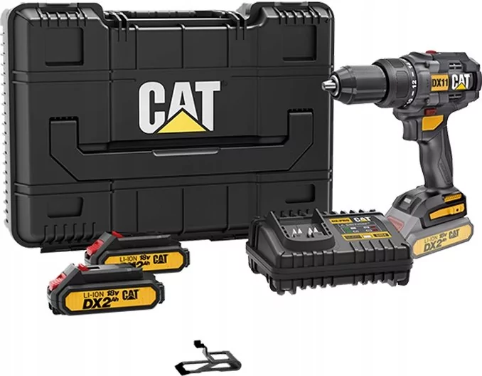 Caterpillar Wiertarko-wkrętarka CAT DX11 2xAku 2Ah